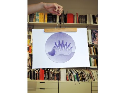 A3 Print Risograph "Ježek" – Magdalena Gurská