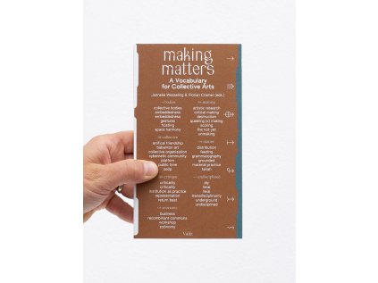 Making Matters / A Vocabulary for Collective Arts –⁠⁠⁠⁠⁠⁠ Janneke Wesseling, Florian Crame (eds.)