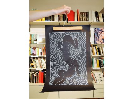 Sítotisk "Metamorphosis" – Jana Jarošová
