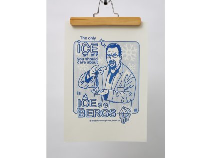 Barbora Tögel: A3 Risografie ICE BERG