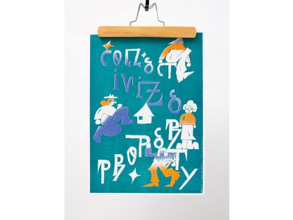 Eric Reh: A3 Risografie Pro FŮD zelený