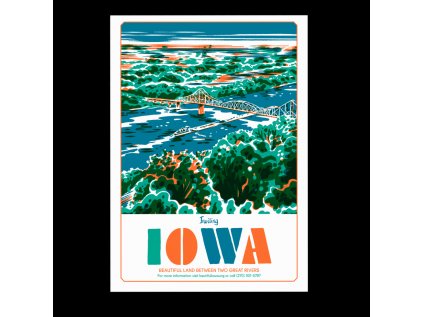 B4 SÍTOTISK "Iowa" – Jindřich Janíček