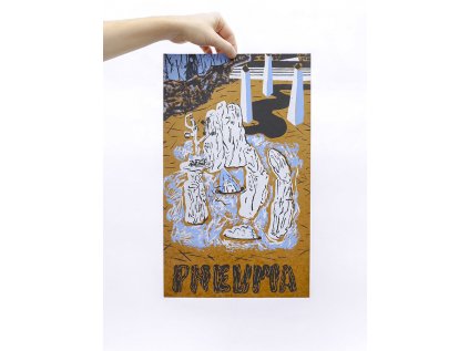 Eva Maceková: A3 Sítotisk Pneuma