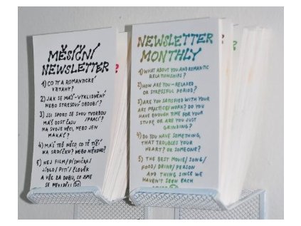 Newsletter monthly – Pája Smékalová
