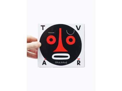 TVAR – TVÁŘ / kontrastní leporelo pro miminka – Patrik Antczak