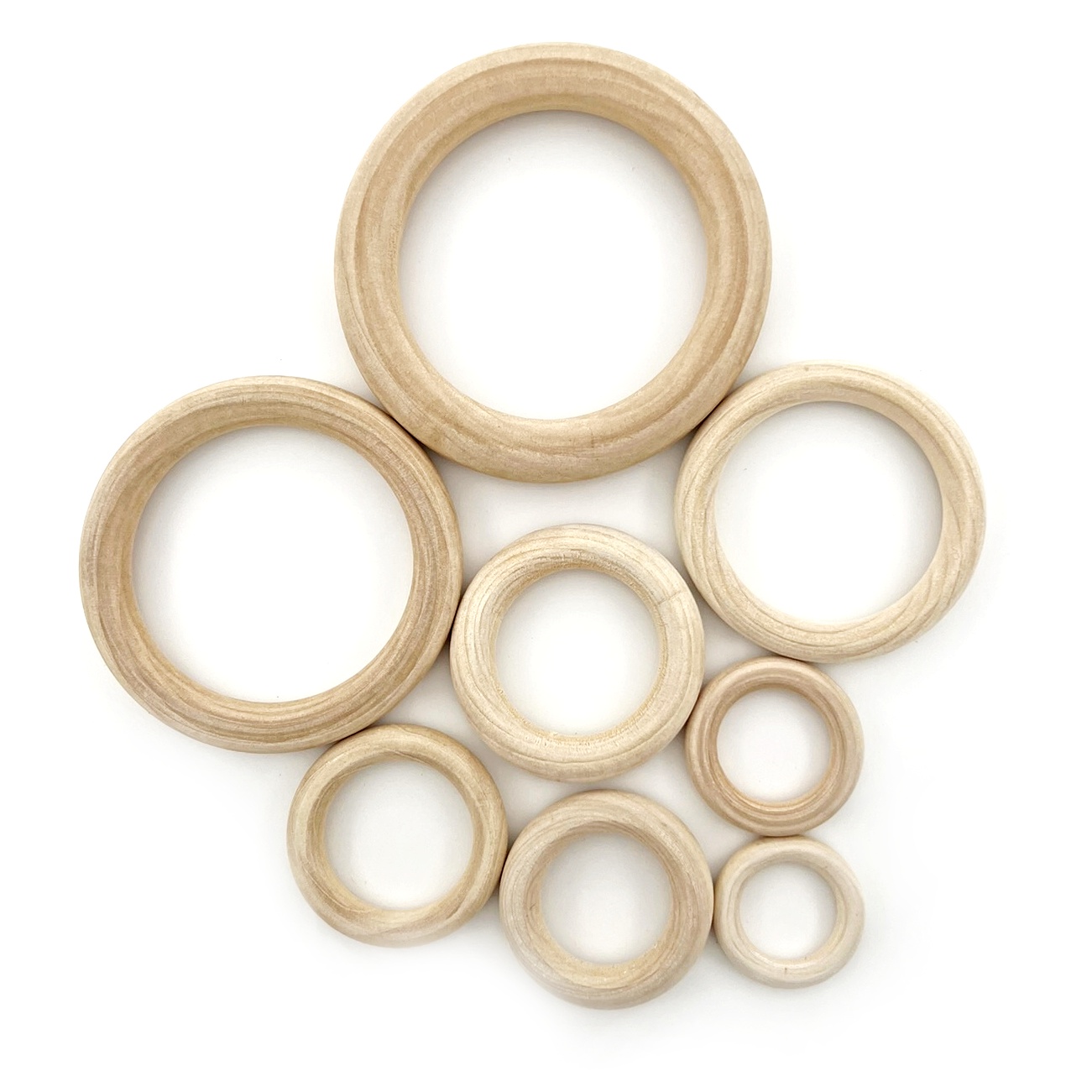 Kroužky na macramé