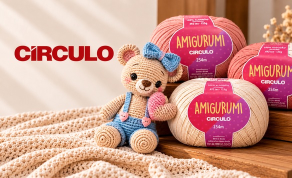 Banner Circulo Amigurumi