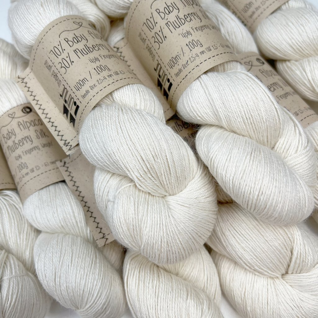 70 Alpaca 30 Mulberry Silk 4ply 400 m Kreativni.PROSTOR