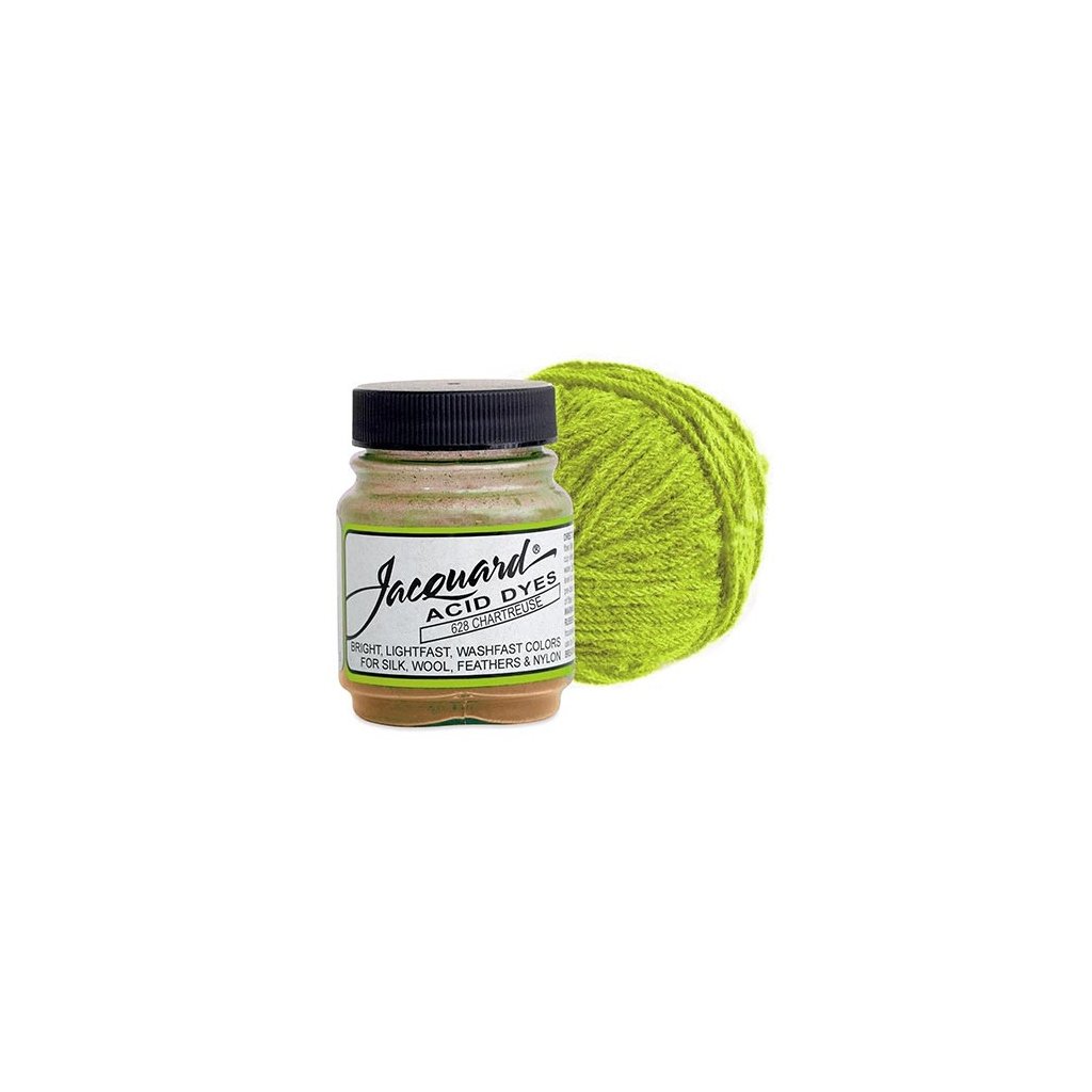 Jacquard Acid Dye #628 Chartreuse 1/2oz - The Art Store/Commercial Art  Supply