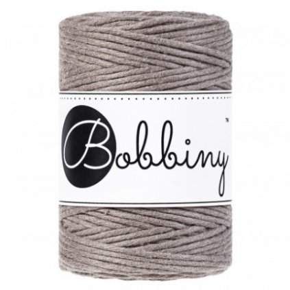 Bobbiny macrame 1,5mm coffee