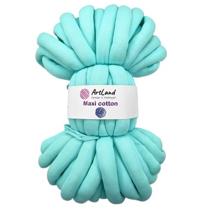 Maxi Cotton aqua blue