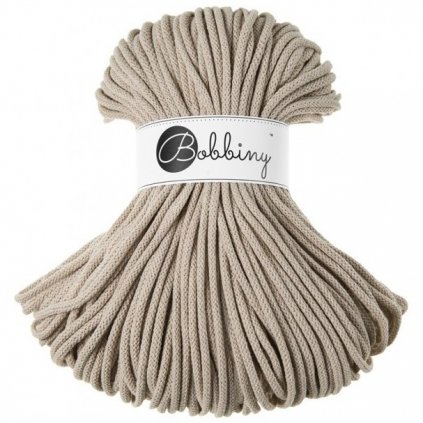 Bobbiny šňůry PREMIUM 5mm beige