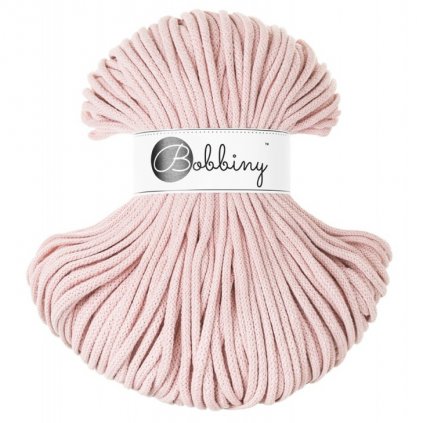 Bobbiny šňůry PREMIUM 5mm pastel pink