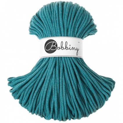 Bobbiny šňůry PREMIUM 5mm teal