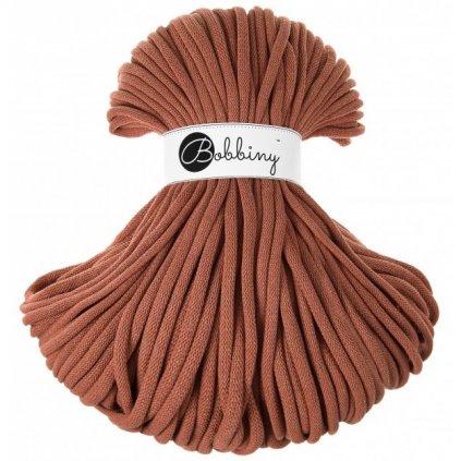 Bobbiny šňůry JUMBO 9mm terracotta