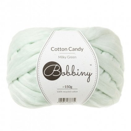 cotton candy milky green