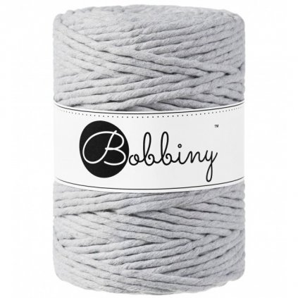 Bobbiny MACRAMÉ XXL light grey