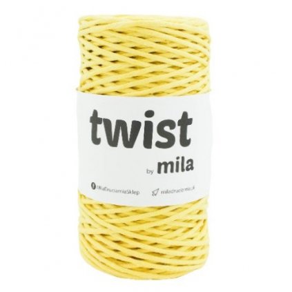 Mila TWIST 3 zluta jasna