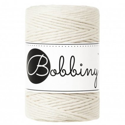 Bobbiny macrame 1,5mm natural