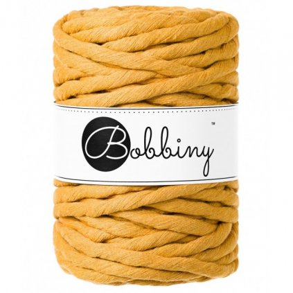 Bobbiny MACRAMÉ 9MM mustard