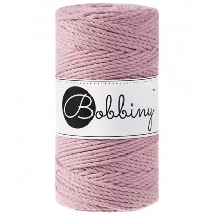 Bobbiny 3ply MACRAMÉ REGULAR dusty pink