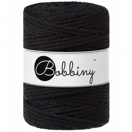 Bobbiny 3ply MACRAMÉ XXL black