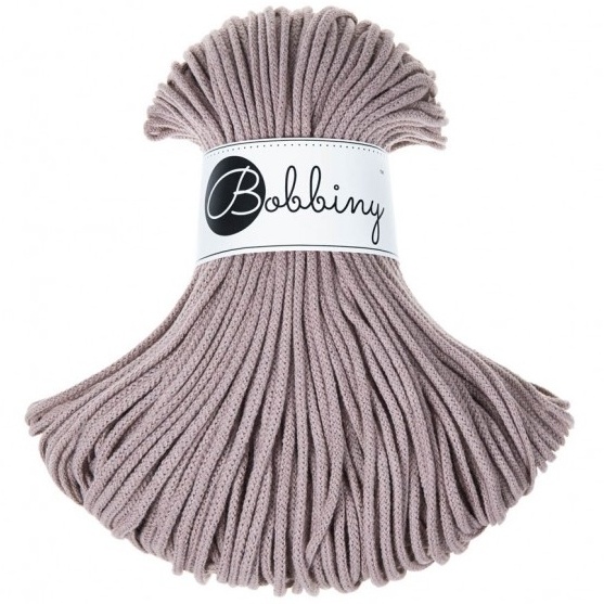 Bobbiny Junior Baumwollschnur - 3mm, 100m, Dopamine Blue