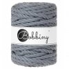 Bobbiny 3ply MACRAMÉ 9MM steel