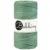 Bobbiny macramé 3mm eucalyptus green