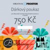 Voucher CZK 750