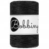 Bobbiny macrame 1,5mm black