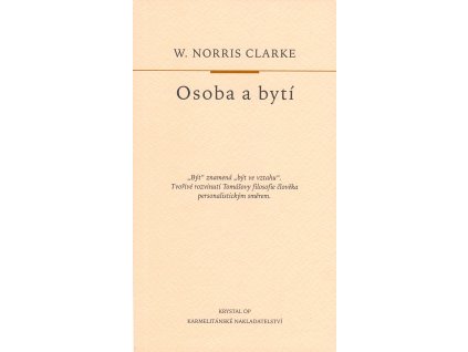 Osoba a bytí