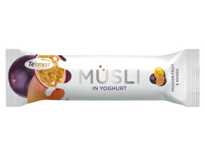 Müsli tyčinka v jogurte marakuja-mango Tekmar 30 g