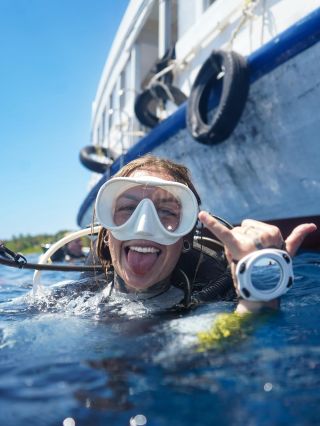 Tak co, jaký byl ponor?🤿 Výrazy mluví za vše!😎 #divingtrip #divingcenter #feelthewater