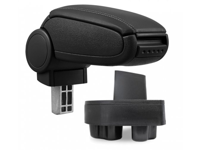 Lakťová opierka Opel COMBO C, čierna, eko-koža