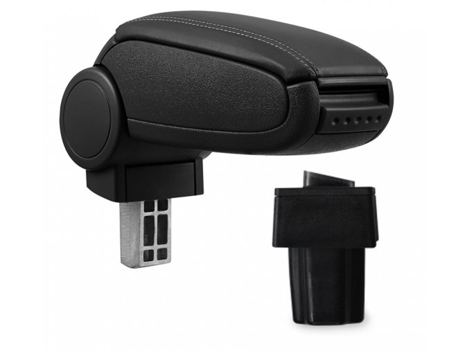 Lakťová opierka Opel ASTRA 2 G 1998 - 2009, čierna, eko-koža