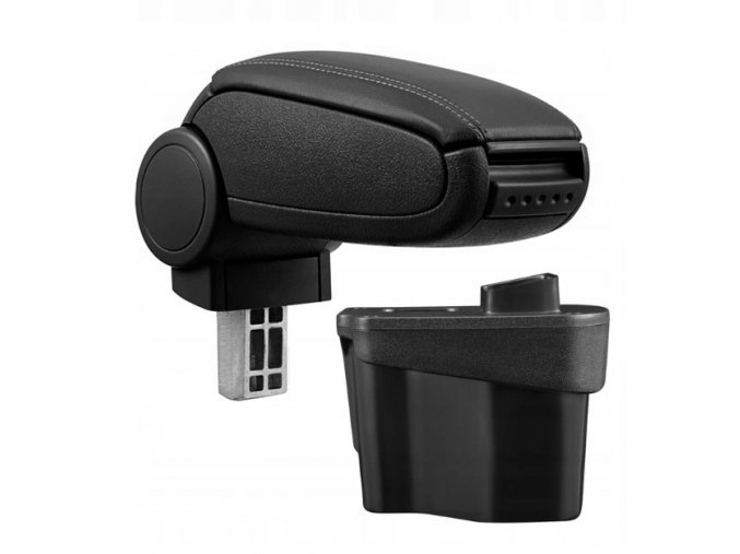 Lakťová opierka Kia RIO 3, čierna, eko-koža