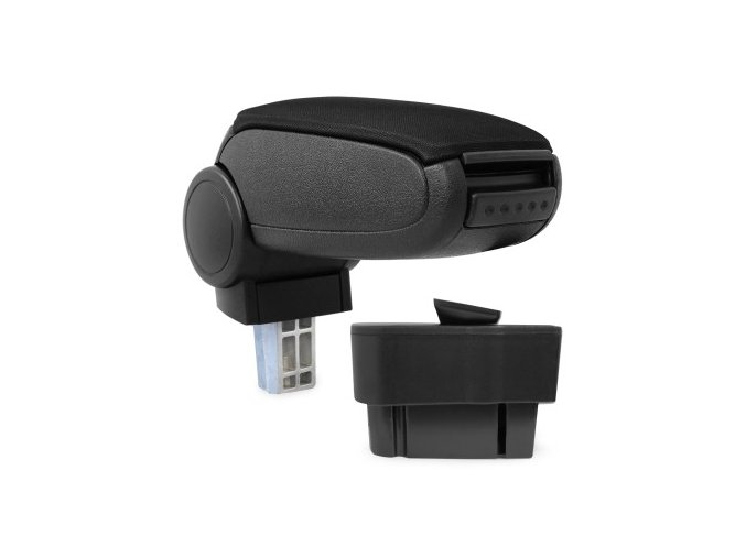 Lakťová opierka Opel CORSA D (Farba Čierna farba, Materiál Textilný poťah opierky)