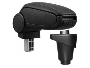 Lakťová opierka Fiat 500 L, čierna, eko-koža