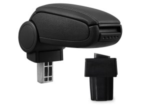 Lakťová opierka Opel ASTRA 2 G 1998 - 2009, čierna, eko-koža