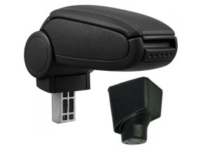 Lakťová opierka Dacia SANDERO STEPWAY, čierna, eko-koža