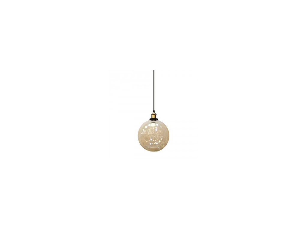 1181 vintage glas hangelampe transparent 250