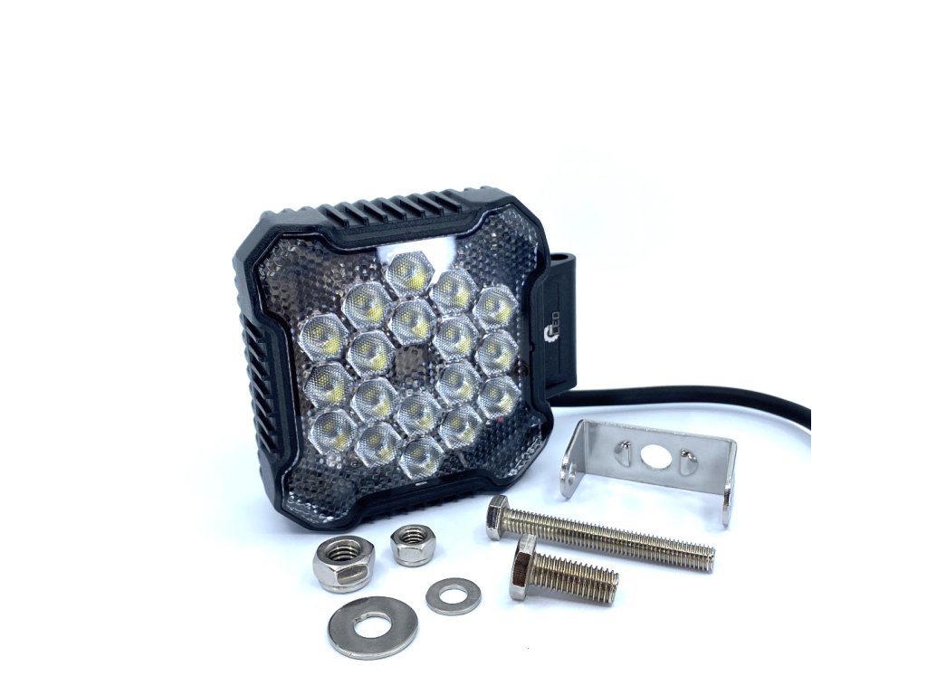 LED-Arbeitsscheinwerfer 26W, 2800LM, 18xLED, 12/24V, IP68 [L0172] 