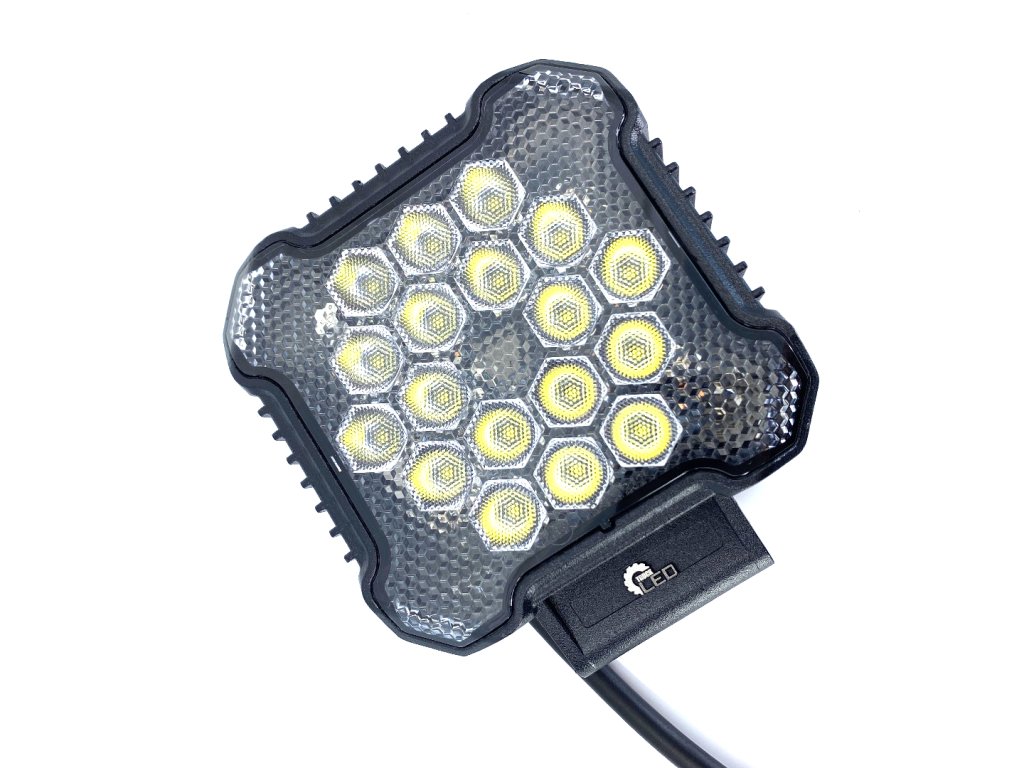 LED-Arbeitsscheinwerfer mit DT-Stecker, 26W, 2800lm, 18xLED, 12/24V [L0173]  