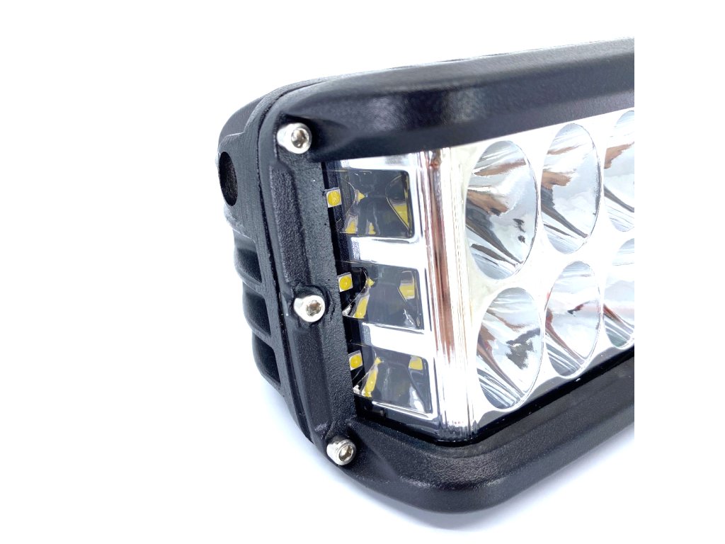 LED-Arbeitsscheinwerfer 25W, 1440lm, 12xLED, 12V/24V, IP67/2-PACK! [L0064]  