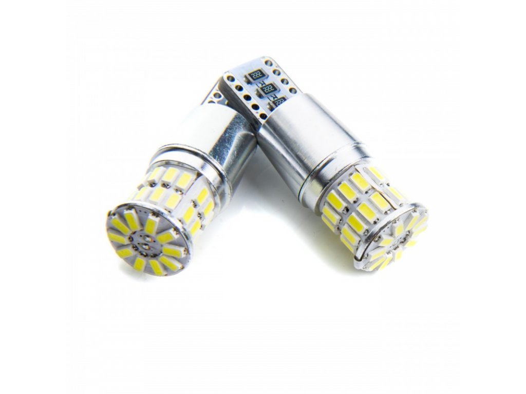 Einparts LED Autolampe W5W T10 38 SMD 3014 CANBUS 9-16V 6000K 2er