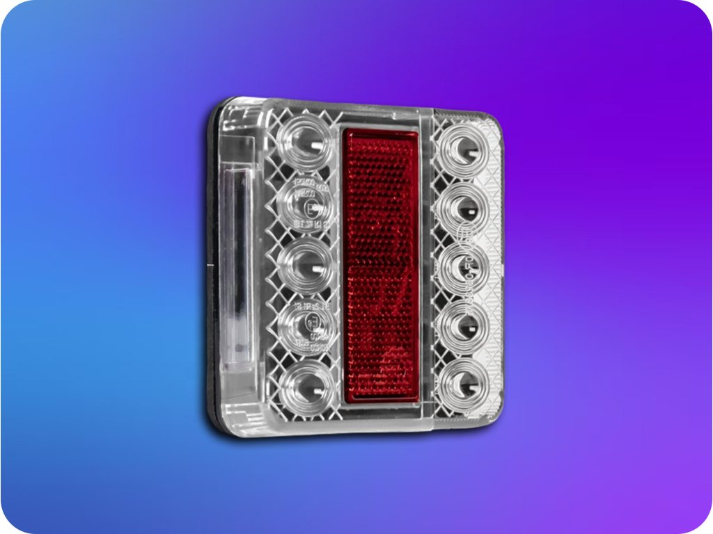 KAMAR LED-RÜCKLICHT 4 FUNKTIONEN, 3,3 W, 12 V, R10, R148, R150, IP67, MONTAGE MIT SCHRAUBEN [L1964]
