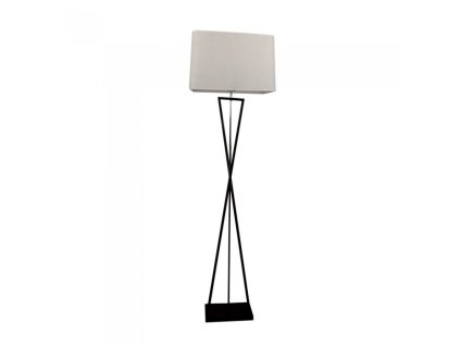 10316 designer boden lampe e27 elfenbein quadratisch lampenschirm schwarz metall uberdachungsschalter
