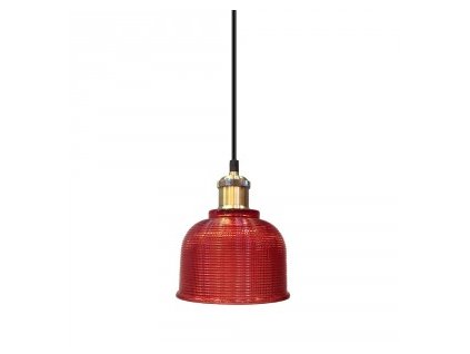 1121 glas hangelampe rot 145