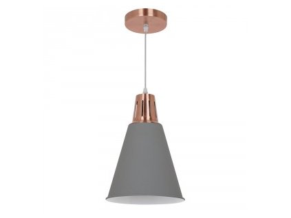 1169 moderne hangelampe rot kupfer sund grau 220